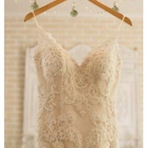 Casablanca 1975 IVORY wedding gown